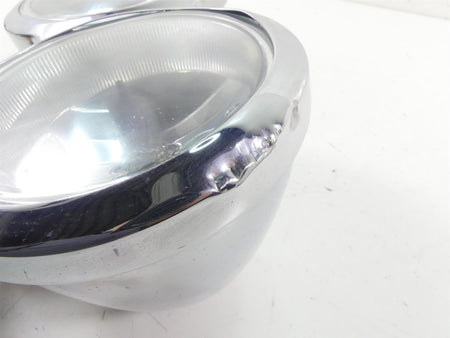 2009 Harley FXDF Dyna Fat Bob Headlight Head Light Bucket And Lens 69797-08 {{ shop.shopifyCountryName }} - Mototech271