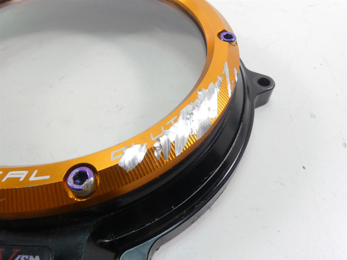 2015 KTM 1290R Super Duke NiceCnc Nero Fauvism Transparent Clear Clutch Cover {{ shop.shopifyCountryName }} - Mototech271