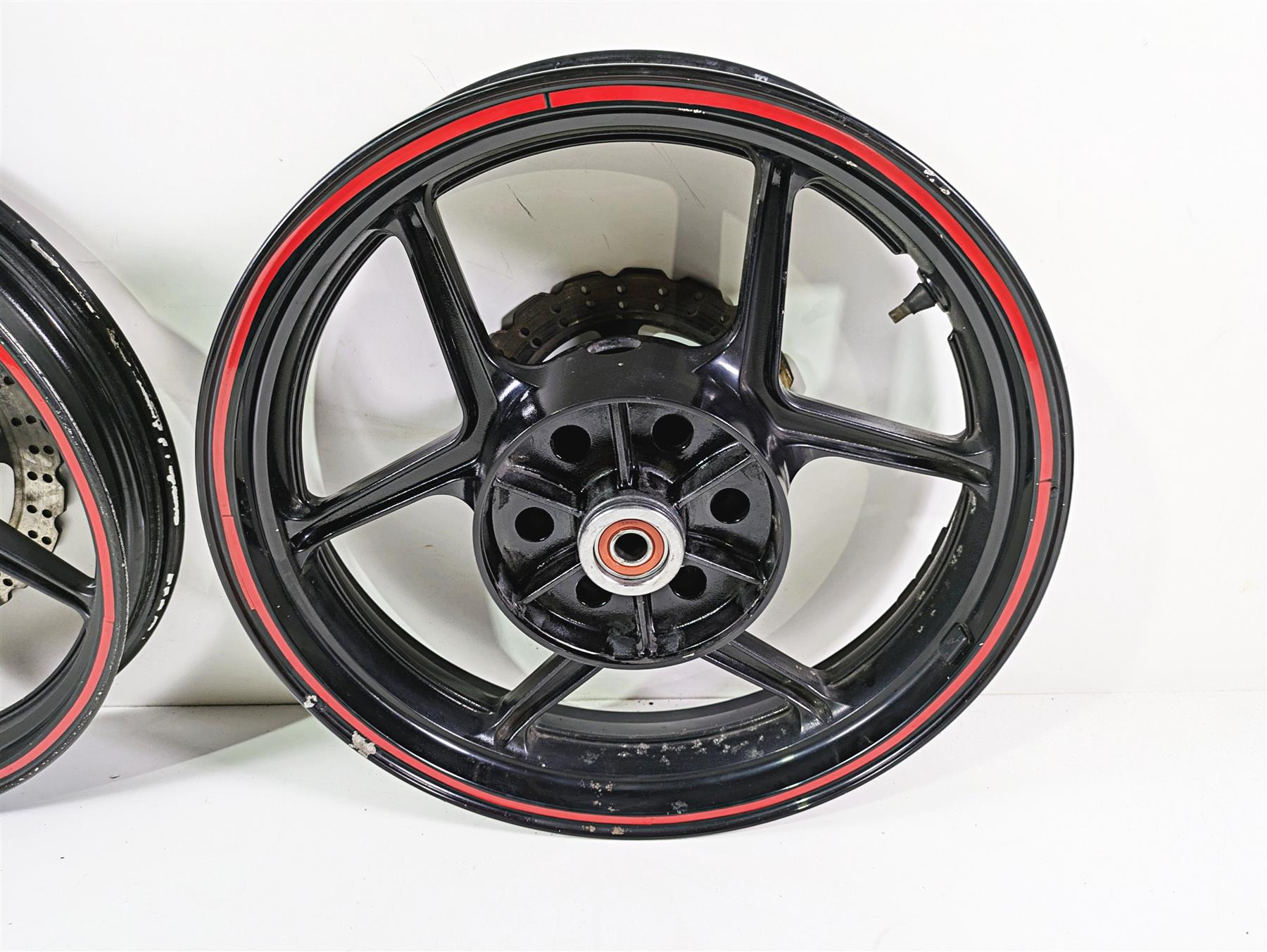 2009 Kawaski EX250 Ninja 250R Front Rear Wheel Rim 41073-0095-QT