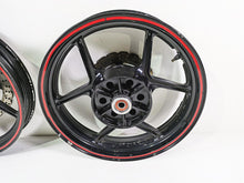 Load image into Gallery viewer, 2009 Kawaski EX250 Ninja 250R Front Rear Wheel Rim 41073-0095-QT 41073-0153-QT | Mototech271
