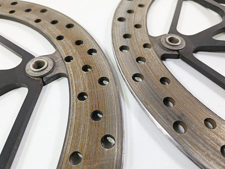 2016 Aprilia RSV 1100 Tuono V4 Factory Grimeca Front Brake Rotor Disc Set {{ shop.shopifyCountryName }} - Mototech271