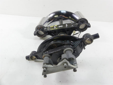 2011 Harley Touring FLTRX Road Glide Upper Lower Triple Tree Riser Set 45446-09 {{ shop.shopifyCountryName }} - Mototech271