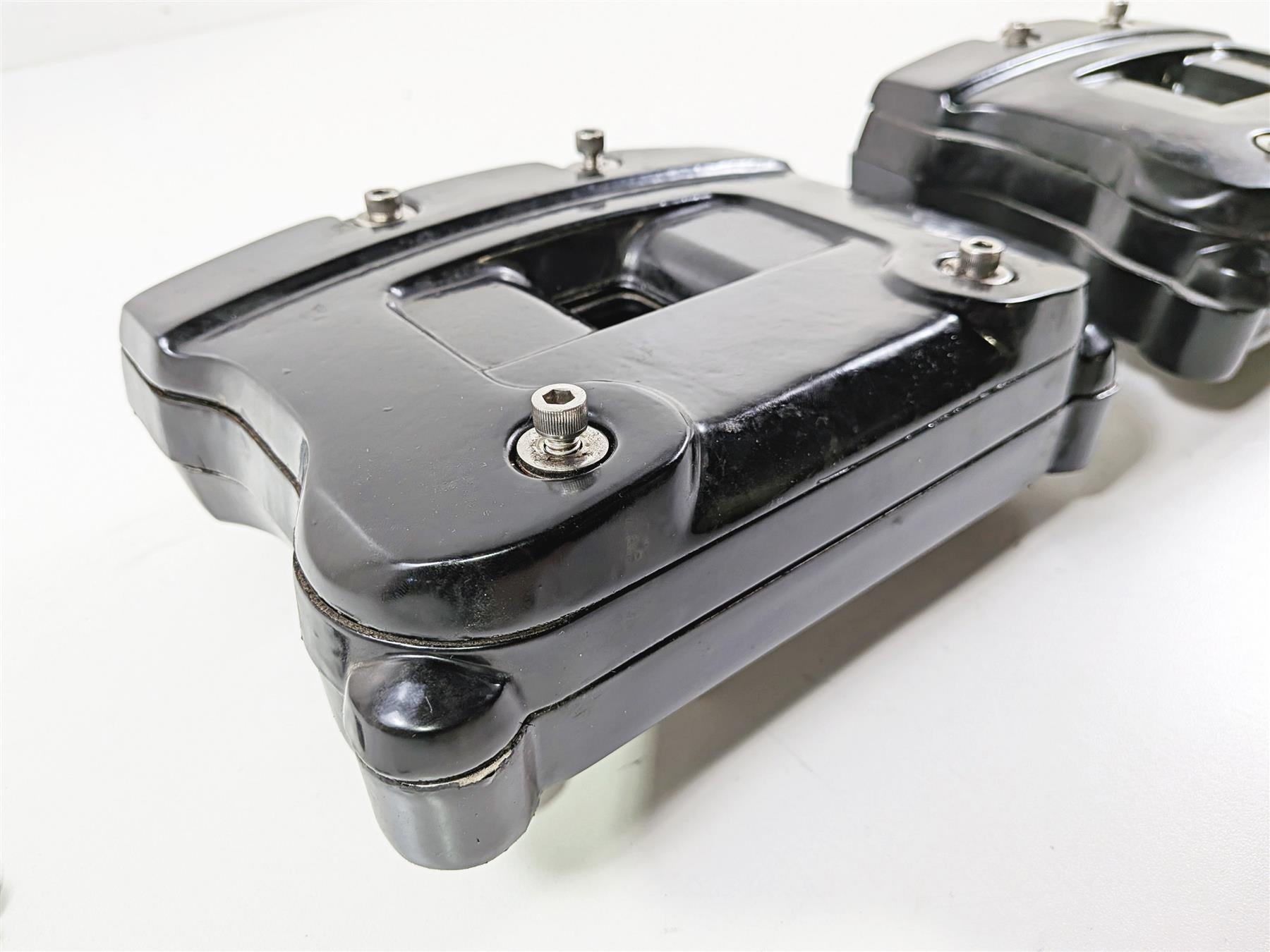 1990 Harley Touring FLHTC Electra Glide Black Rocker Box Valve Covers 17507-85 {{ shop.shopifyCountryName }} - Mototech271