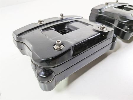1990 Harley Touring FLHTC Electra Glide Black Rocker Box Valve Covers 17507-85 {{ shop.shopifyCountryName }} - Mototech271