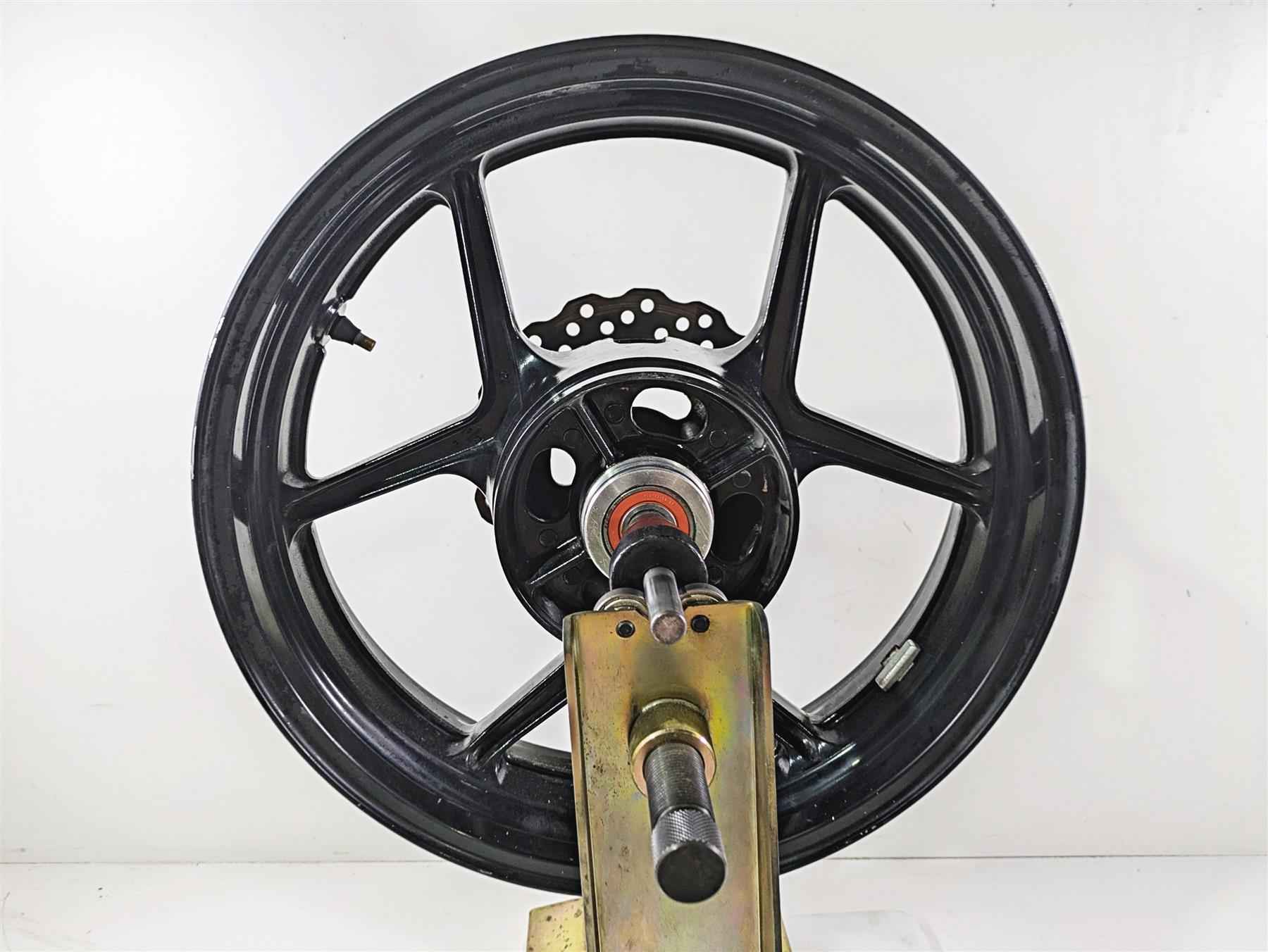 2011 Kawasaki EX650R Ninja Straight Enkei 17x4.5 Rear Wheel Rim 41073-0146-QT {{ shop.shopifyCountryName }} - Mototech271