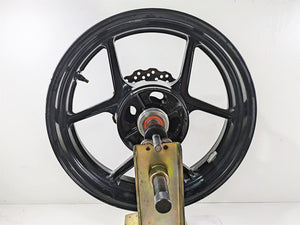 2011 Kawasaki EX650R Ninja Straight Enkei 17x4.5 Rear Wheel Rim 41073-0146-QT