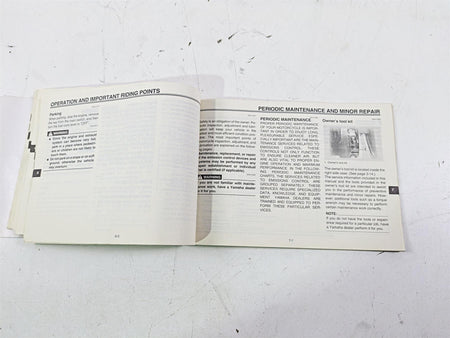 2004 Yamaha XVZ1300 Royal Star Oem Owners Manual Book 4XY-28199-15 {{ shop.shopifyCountryName }} - Mototech271