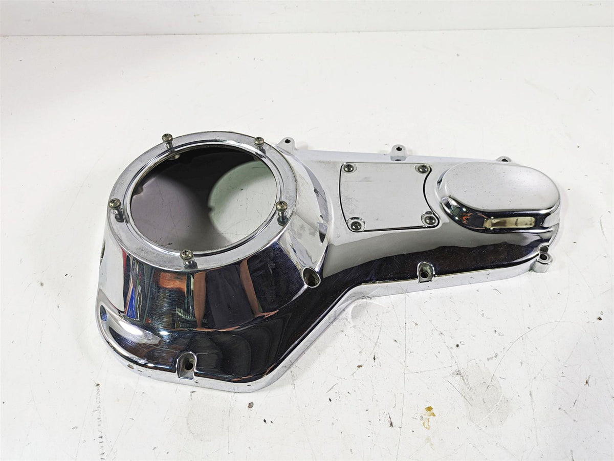 2003 Harley Touring FLHTCUI 100TH E-Glide Outer Primary Clutch Cover 60685-99 {{ shop.shopifyCountryName }} - Mototech271