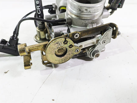 2008 Aprilia RSVR 1000 Factory Throttle Bodies Body Set AP0296970 {{ shop.shopifyCountryName }} - Mototech271