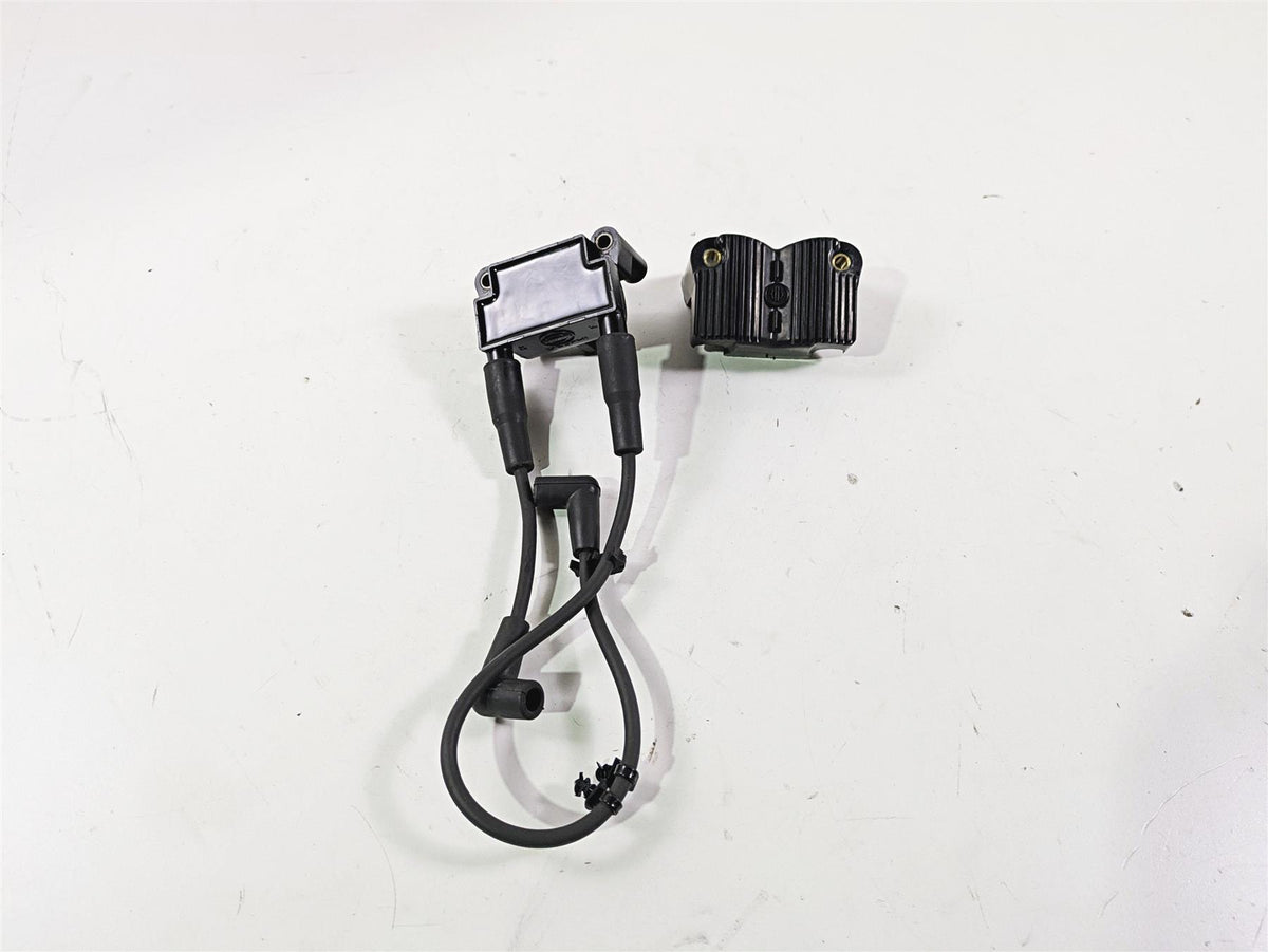 2015 Harley FXDF Dyna Fat Bob Ignition Coil Wires Plugs Set 31696-07A {{ shop.shopifyCountryName }} - Mototech271