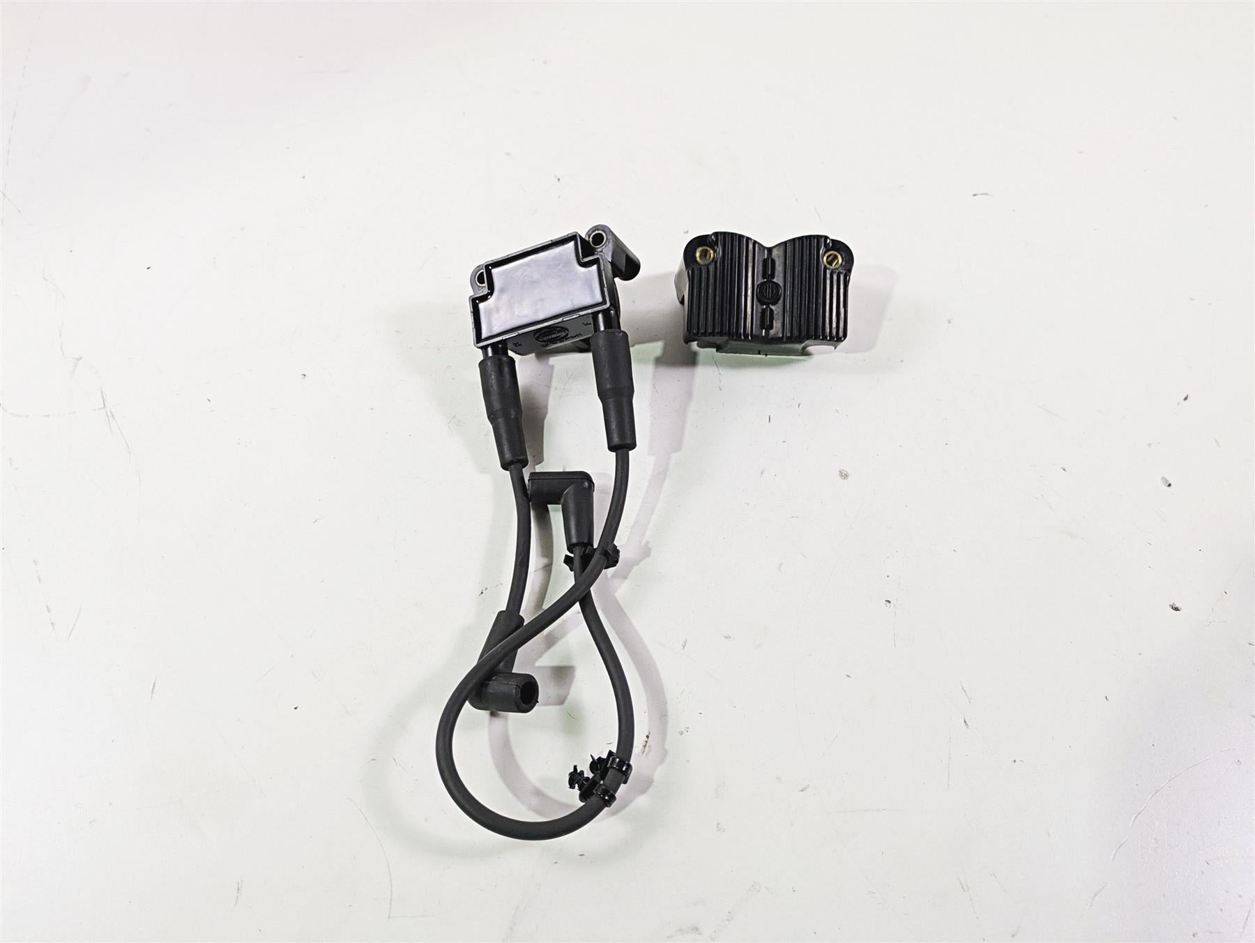 2015 Harley FXDF Dyna Fat Bob Ignition Coil Wires Plugs Set 31696-07A