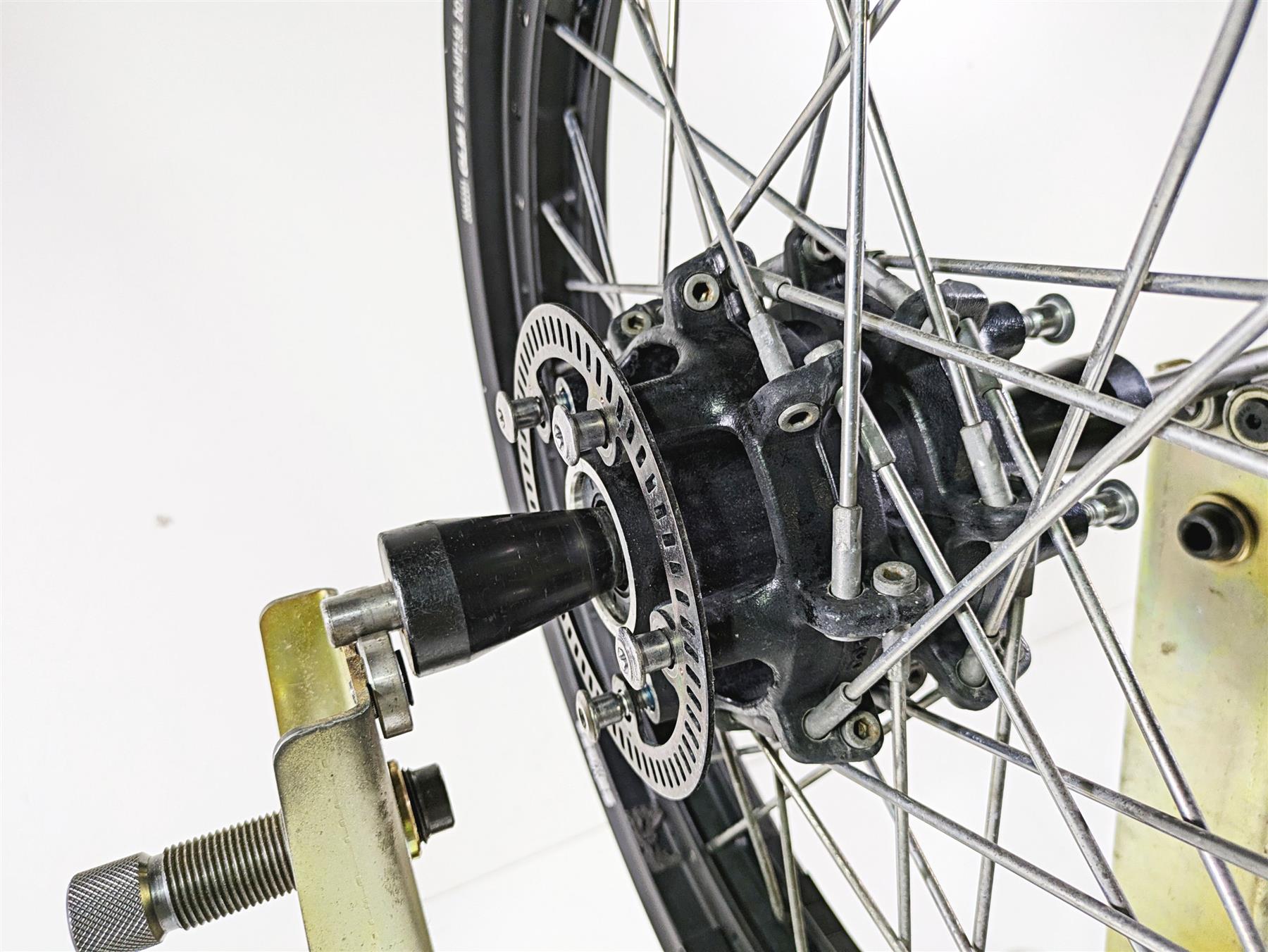 2015 Triumph Tiger Explorer XC Saxess 19x2.5 Dented Front Wheel Rim T2002300 {{ shop.shopifyCountryName }} - Mototech271