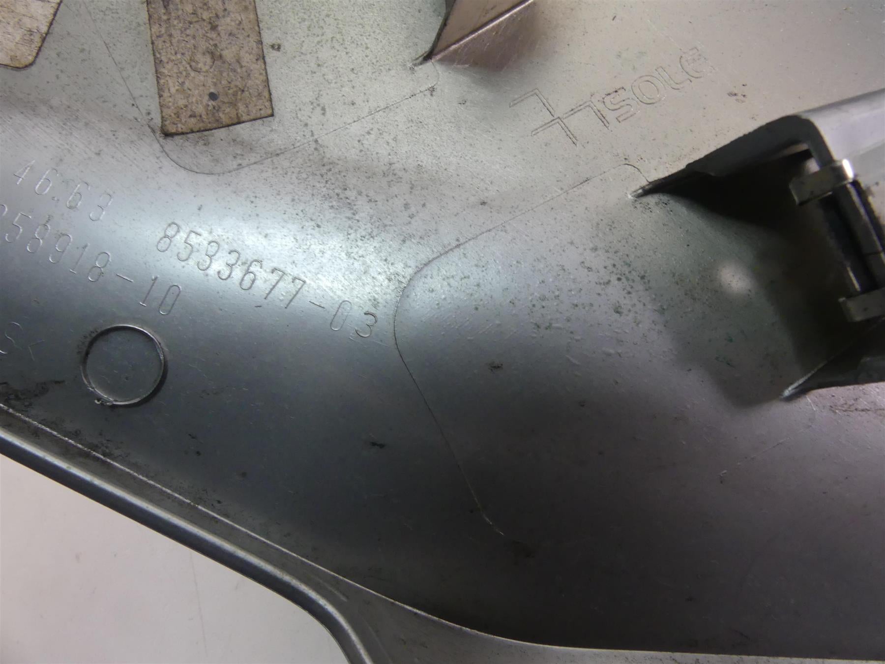 2017 BMW R1200GS GSW K50 Left Tank Side Fairing Cover Set Granitgray 46638528675 {{ shop.shopifyCountryName }} - Mototech271