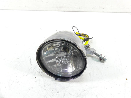 2009 Big Dog K9 Flames Skull Headlight Headlamp Head Light Lamp -Read {{ shop.shopifyCountryName }} - Mototech271