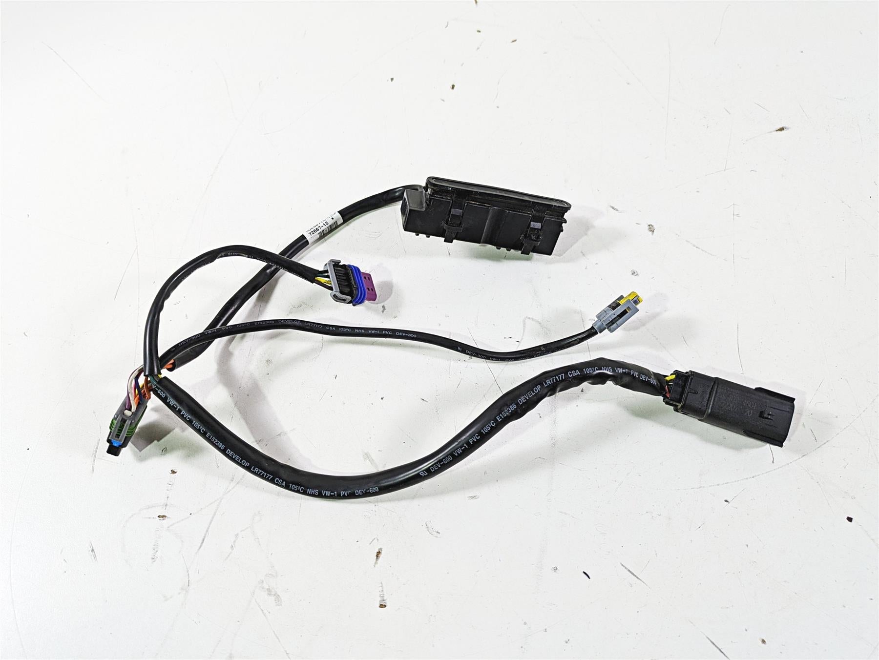 2012 Harley FLD Dyna Switchback Instrument Indicator Dash Lights 72667-12 {{ shop.shopifyCountryName }} - Mototech271