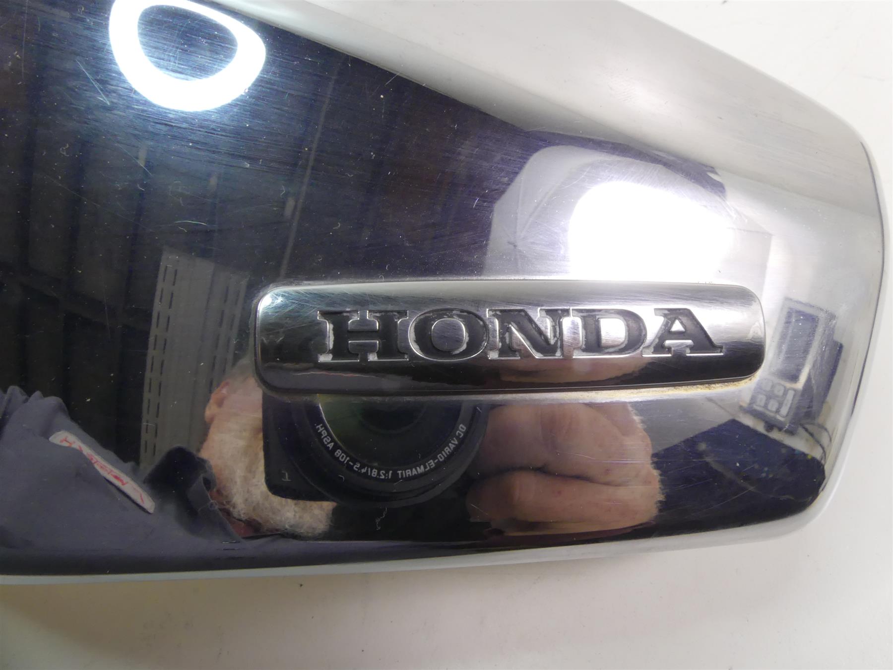 2009 Honda VTX1300 Touring Left Plastic Chrome Side Cover 83620-MEA-670 {{ shop.shopifyCountryName }} - Mototech271