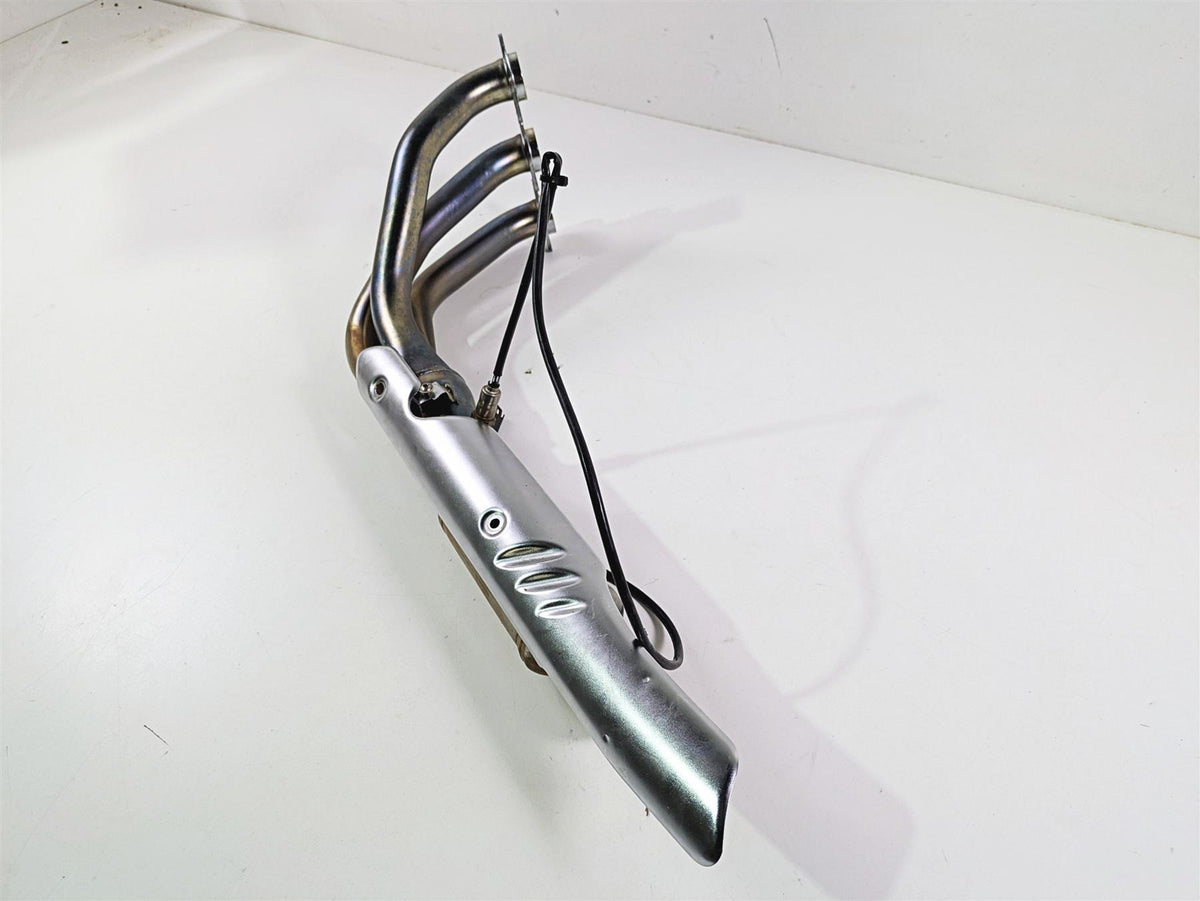 2014 BMW K1600 GTL K48 Left Exhaust Header Manifold + Heat Shield 18518546714 {{ shop.shopifyCountryName }} - Mototech271