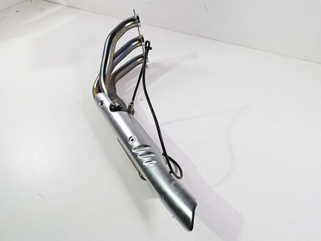 2014 BMW K1600 GTL K48 Left Exhaust Header Manifold + Heat Shield 18518546714 {{ shop.shopifyCountryName }} - Mototech271
