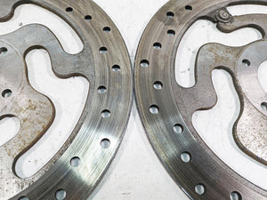 2010 Harley Touring FLHTCU Electra Glide Brembo Front Brake Rotor Set 41808-08A | Mototech271