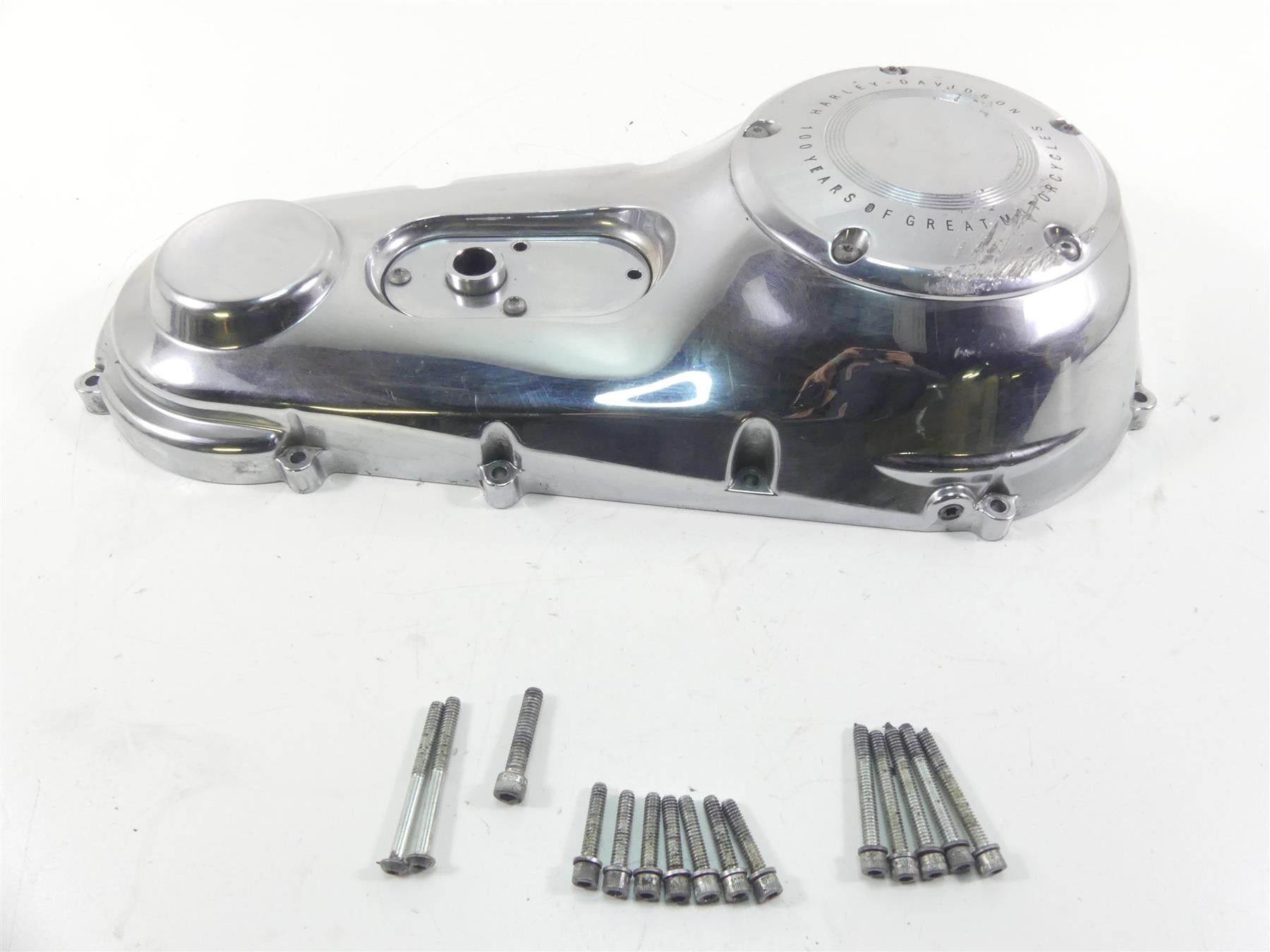 2003 Harley Dyna 100TH FXDL Low Rider Outer Primary Drive Clutch Cover 60506-99 | Mototech271