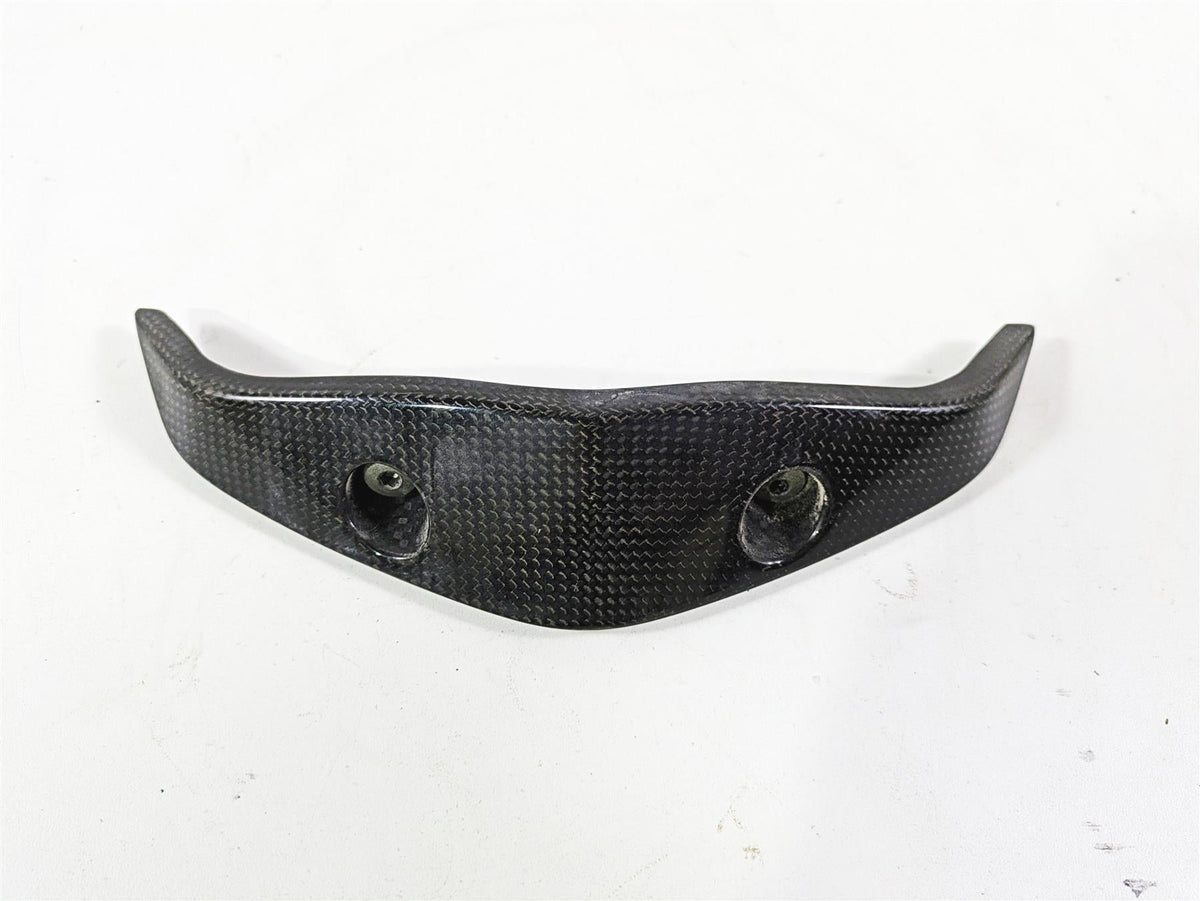 2009 Ducati Multistrada 1100 S Rear Above Exhaust Carbon Fiber Cover PM19958 {{ shop.shopifyCountryName }} - Mototech271