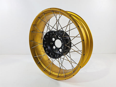 2021 BMW R1250GS K51 Adventure Straight 17x4.5 Gold Rear Spoke Wheel Rim 36318404333-Mototech271