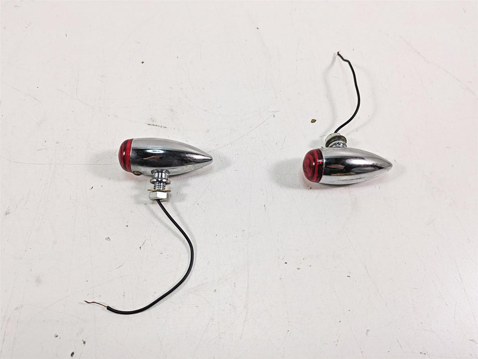 2000 Harley FXSTS Softail Springer Front Bullet Blinker Turn Signal Set {{ shop.shopifyCountryName }} - Mototech271