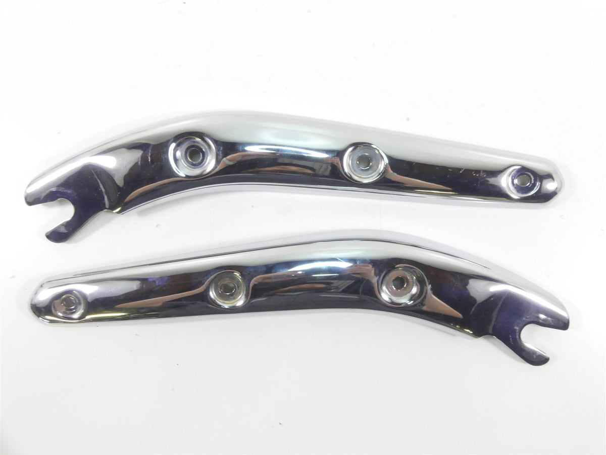 2002 Triumph Bonneville America Rear Fender Chrome Struts Braces Set T2305620 {{ shop.shopifyCountryName }} - Mototech271