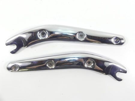 2002 Triumph Bonneville America Rear Fender Chrome Struts Braces Set T2305620 {{ shop.shopifyCountryName }} - Mototech271