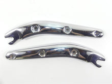 Load image into Gallery viewer, 2002 Triumph Bonneville America Rear Fender Chrome Struts Braces Set T2305620 | Mototech271
