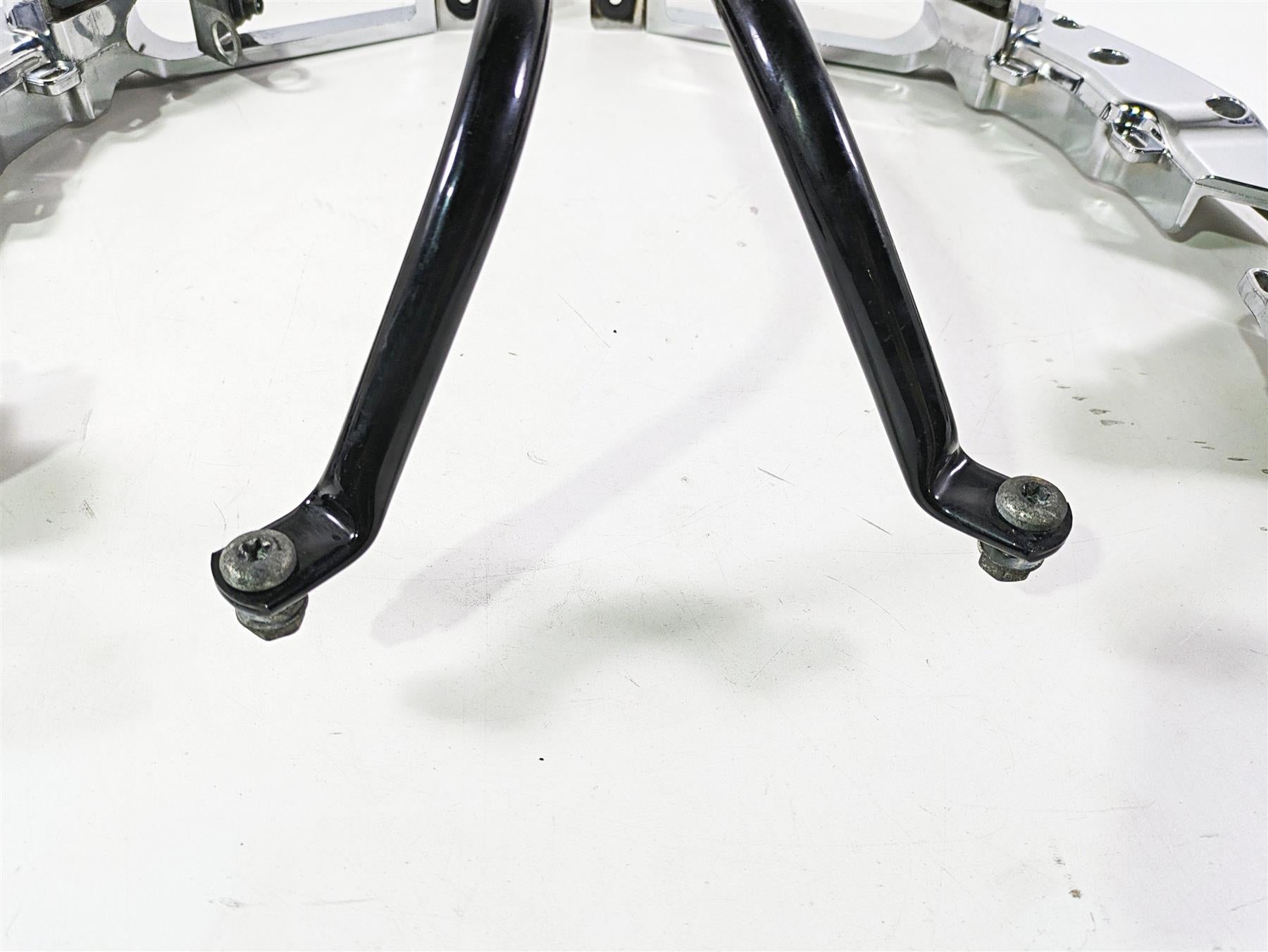 2017 Harley Touring FLTRXS Road Glide L+R Chrome Saddlebag Holder Mount 90200499 {{ shop.shopifyCountryName }} - Mototech271