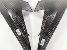 Load image into Gallery viewer, 2018 Aprilia RSV4 RR Carbon Fiber Tank Triangle Fairing Covers Set 2B005961
