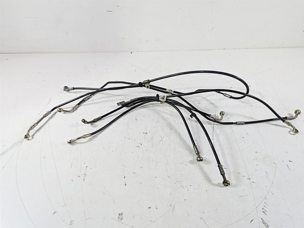 2015 Triumph Tiger Explorer XC Front Rear Abs Brake Line Set T2025020 T2025030 {{ shop.shopifyCountryName }} - Mototech271