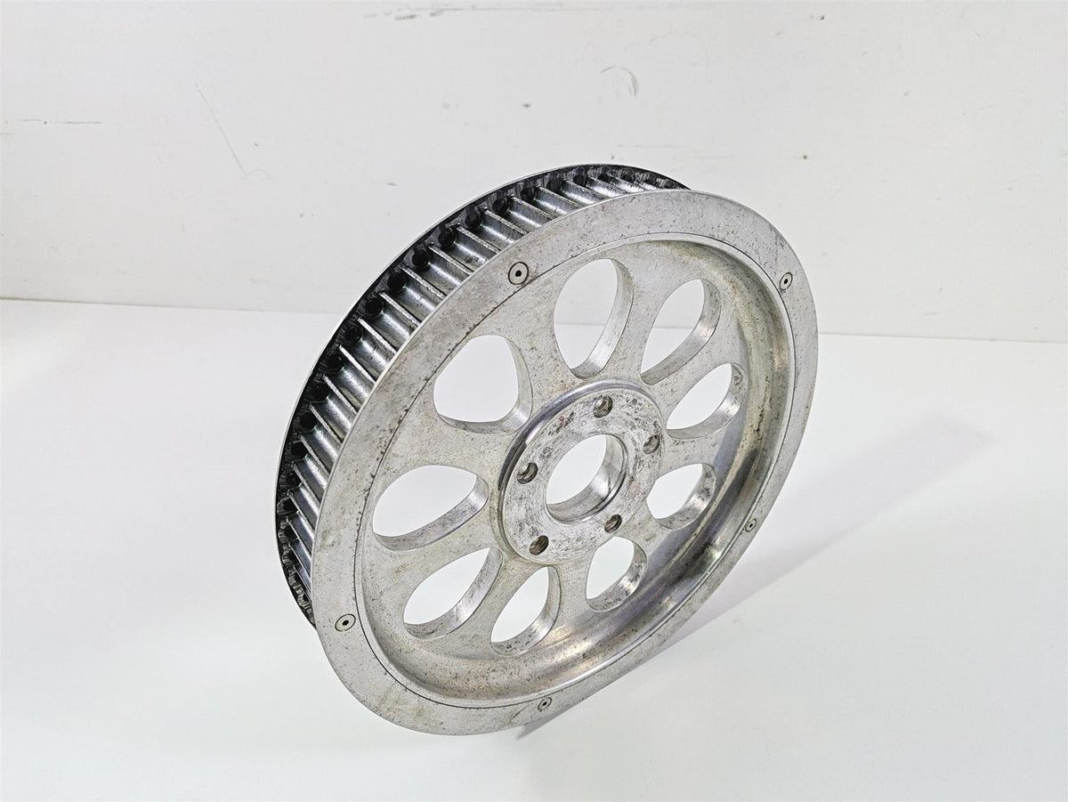 2002 Indian Spirit Deluxe Rear Aluminum Pulley Belt Sprocket 65T 77-019 {{ shop.shopifyCountryName }} - Mototech271