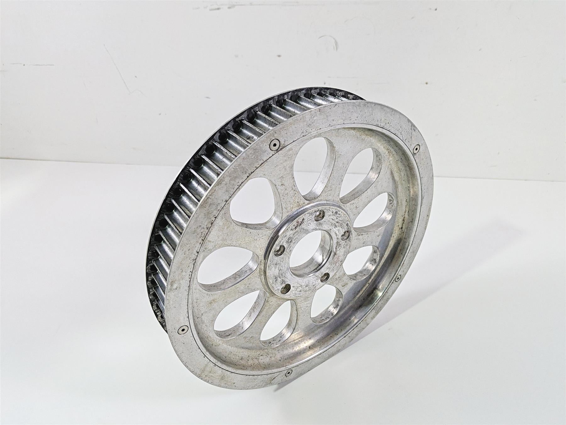 2002 Indian Spirit Deluxe Rear Aluminum Pulley Belt Sprocket 65T 77-019 {{ shop.shopifyCountryName }} - Mototech271