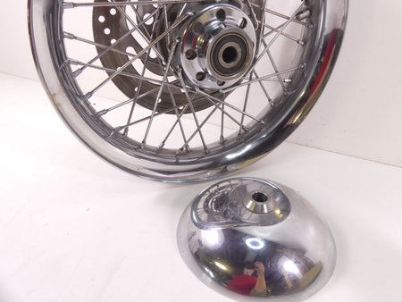 2006 Harley FLSTCI Softail Heritage Straight Front Wheel Rim 16x3 43005-05A {{ shop.shopifyCountryName }} - Mototech271