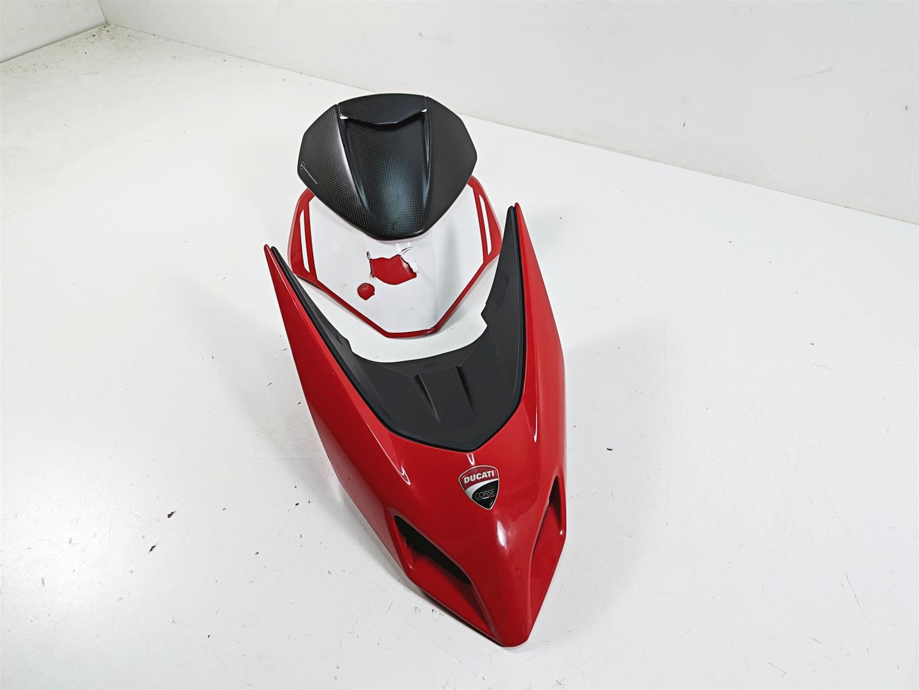 2020 Ducati Hypermotard 950 SP Outer Nose Front Mask Fairing Cover 48019481AC {{ shop.shopifyCountryName }} - Mototech271