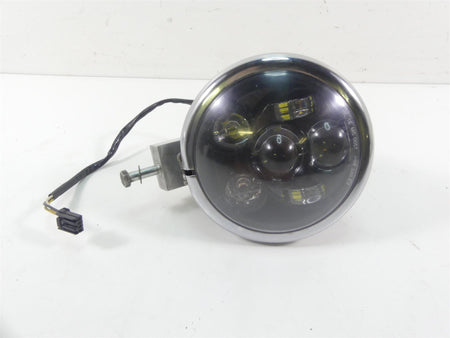 2013 Harley FXDWG Dyna Wide Glide Headlight & Aftermarket LED Lens 68787-10 {{ shop.shopifyCountryName }} - Mototech271