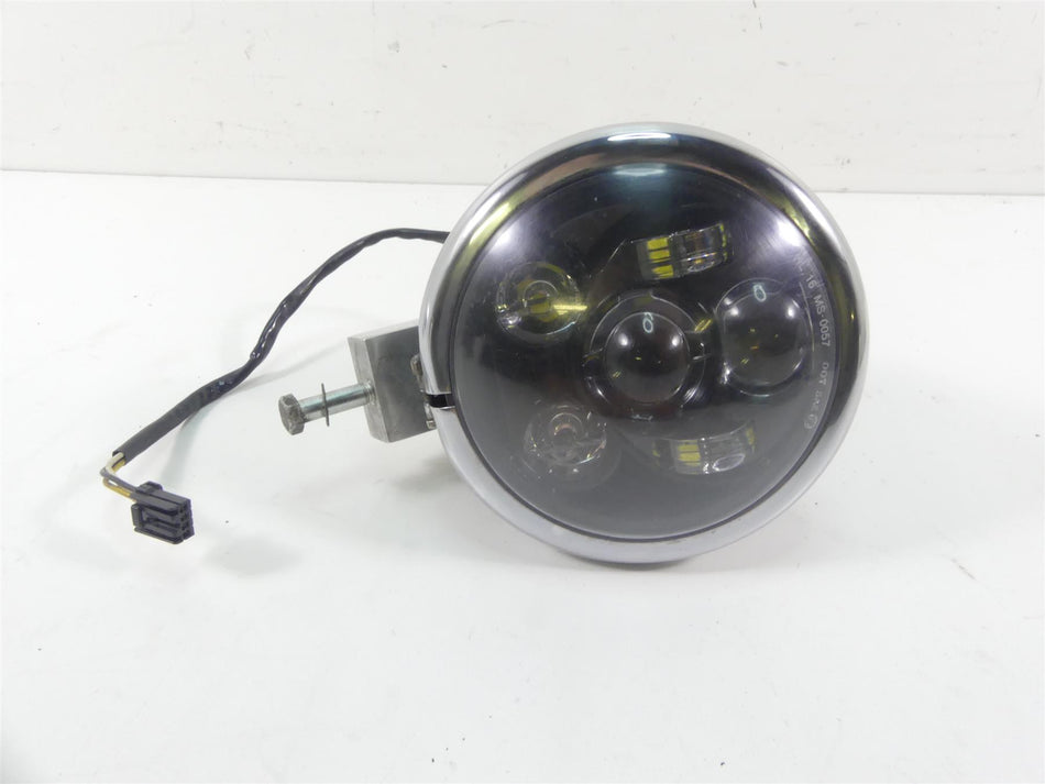 2013 Harley FXDWG Dyna Wide Glide Headlight & Aftermarket LED Lens 68787-10 {{ shop.shopifyCountryName }} - Mototech271