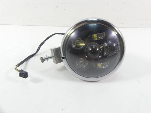 2013 Harley FXDWG Dyna Wide Glide Headlight & Aftermarket LED Lens 68787-10 | Mototech271