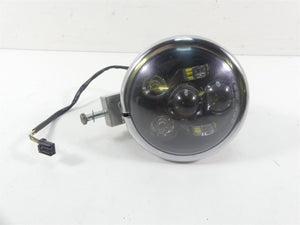 2013 Harley FXDWG Dyna Wide Glide Headlight & Aftermarket LED Lens 68787-10 | Mototech271