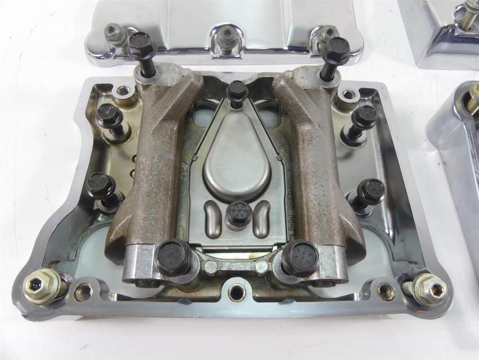 2013 Harley Touring FLHX Street Glide Rocker Arm Box Valve Cover Set 17543-99A {{ shop.shopifyCountryName }} - Mototech271