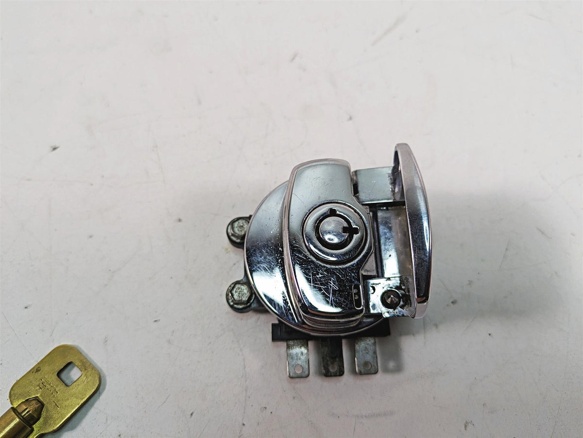 2009 Harley Softail FLSTSB Cross Bones Ignition Switch Steerin Key Lock 71450-04 {{ shop.shopifyCountryName }} - Mototech271