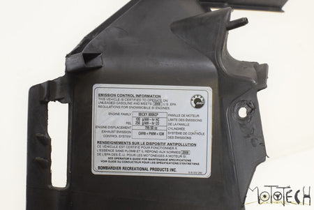 2008 SKI-DOO SUMMIT 800R 800 PTEK Left Foot Guard Fairing Cover Panel 502006832 {{ shop.shopifyCountryName }} - Mototech271