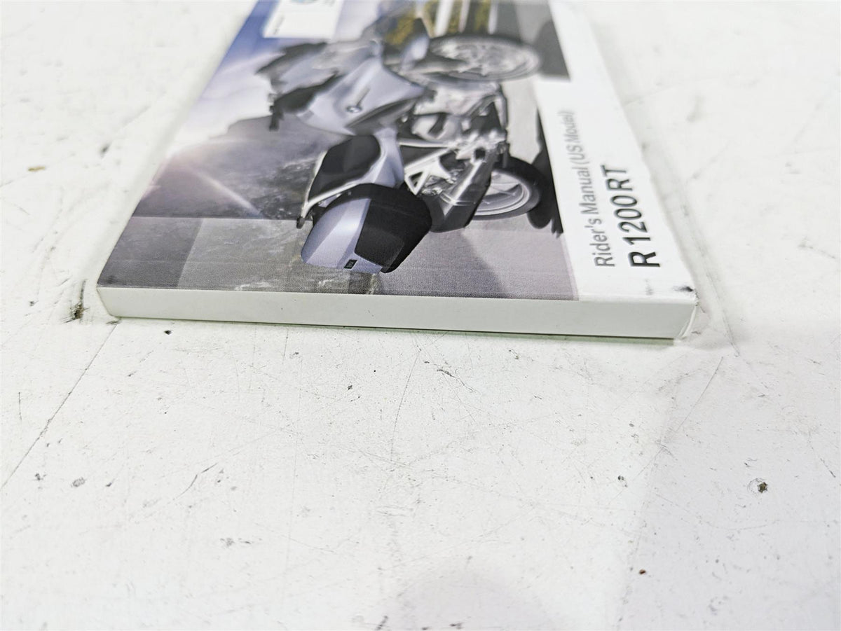 2014 BMW R1200 RT RTW K52 Owners Manual Book & Pouch Bag 01418543807 {{ shop.shopifyCountryName }} - Mototech271