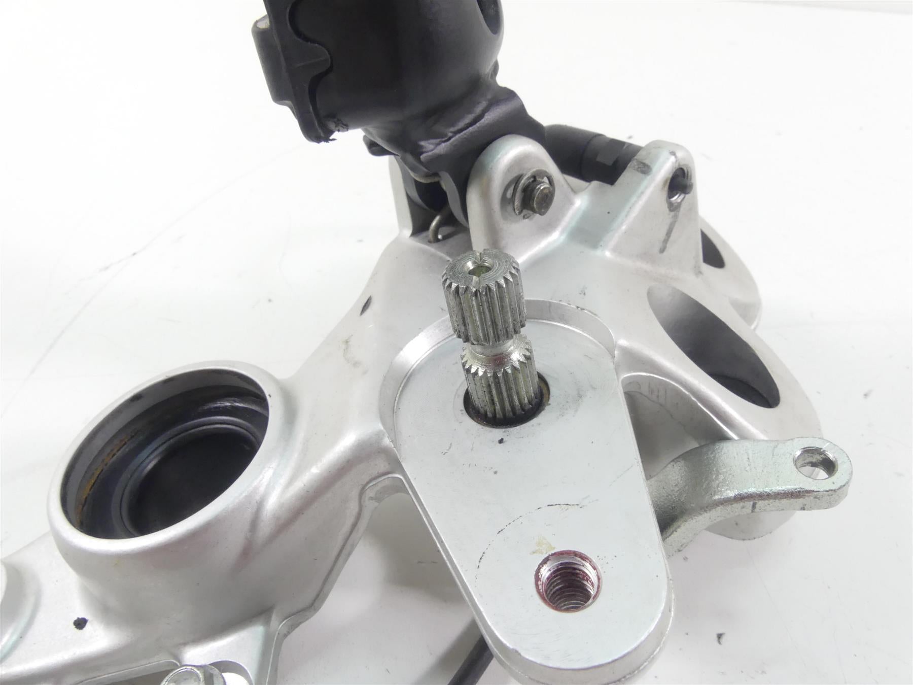 2008 Ducati Hypermotard 1100 Front Right Footpeg Foot Peg + Mount 82420711A {{ shop.shopifyCountryName }} - Mototech271