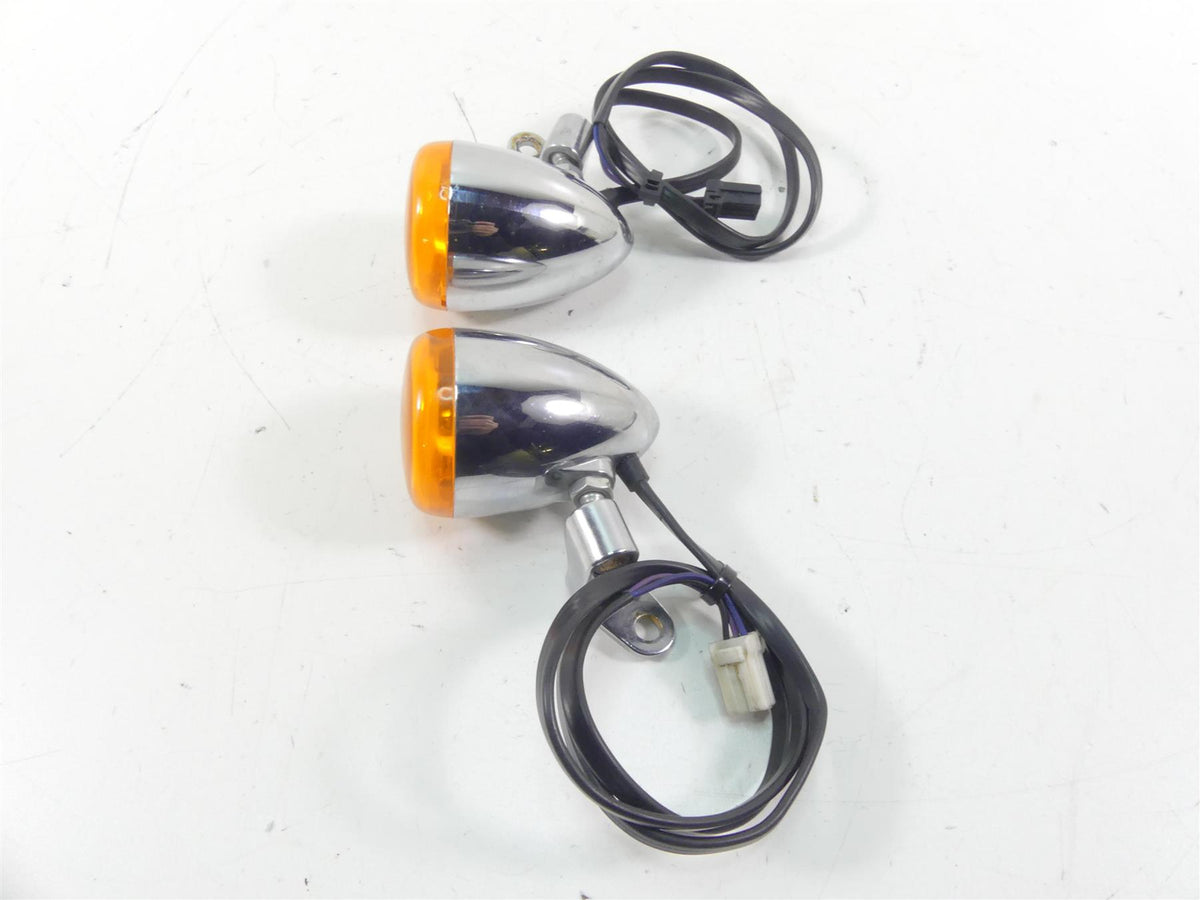 2015 Harley FLD Dyna Switchback Front Turn Signal Blinker Set 68972-00 {{ shop.shopifyCountryName }} - Mototech271
