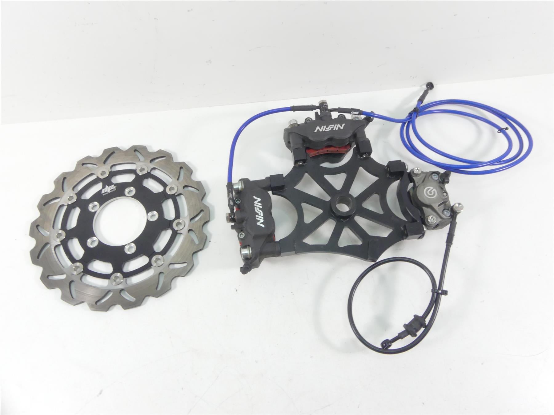 2016 Suzuki GSX-R750 Dixer Parts Handbrake Bracket Brake Caliper Disc Rotor Set | Mototech271