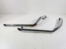 Load image into Gallery viewer, 2003 Harley Touring FLHTCUI 100TH E-Glide Paughco Drag Pipes Exhaust Set 735EVOS | Mototech271
