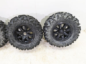 2019 Can Am Maverick X3 XRS Turbo R Front Rear Wheel Rim + Tire Set 705402338 | Mototech271